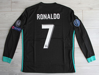 Koszulka piłkarska REAL MADRYT Away Retro 17/18 ADIDAS Long Sleeve #7 Ronaldo