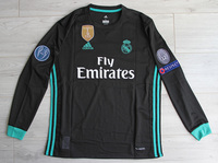 Koszulka piłkarska REAL MADRYT Away Retro 17/18 ADIDAS Long Sleeve #7 Ronaldo