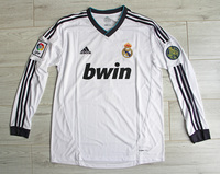 Koszulka piłkarska z długim rękawem REAL MADRYT Home Retro 110th Anniversary ADIDAS #7 Ronaldo