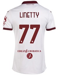 Koszulka piłkarska TORINO FC away 22/23 Joma #77 Linetty