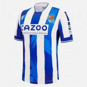 Koszulka piłkarska Real Sociedad Home Macron 2022/23 #21 Silva