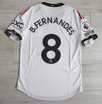 Koszulka piłkarska MANCHESTER UNITED away 22/23 Authentic ADIDAS, #8 B.Fernandes