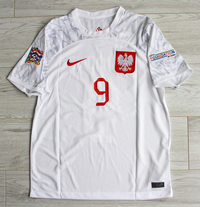 Koszulka piłkarska POLSKA Home Stadium 2022/23 #9 Lewandowski