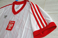 Koszulka piłkarska POLSKA Retro Home World Cup 1982 Adidas #20 Boniek