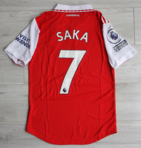 Koszulka piłkarska ARSENAL Londyn Home 22/23 Authentic ADIDAS #7 Saka