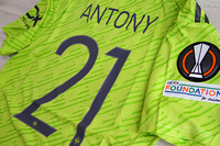 Koszulka piłkarska MANCHESTER UNITED 3rd 22/23 Authentic ADIDAS #21 Antony