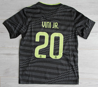 Dziecięcy zestaw piłkarski REAL MADRYT 3rd 22/23 ADIDAS (koszulka+spodenki+getry) #20 Vini Jr.