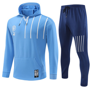 Dziecięcy dres piłkarski (bluza z kapturem) MANCHESTER CITY Puma 22/23