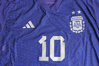 Koszulka piłkarska ARGENTYNA Away 22/23 Adidas Authentic #10 Messi