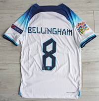 Koszulka piłkarska Anglia home Vapor Match 2022/23 Nike #8 Bellingham