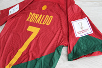 Koszulka piłkarska PORTUGALIA Home Vapor Match 2022/23 NIKE #7 Ronaldo