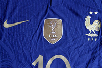 Koszulka piłkarska FRANCJA Home Vapor Match long sleeve 2022/23 NIKE #10 Mbappe