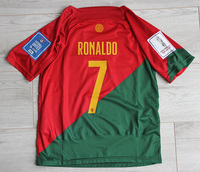 Dziecięcy zestaw piłkarski PORTUGALIA Home 2022/23 NIKE (koszulka+spodenki+getry) #7 RONALDO