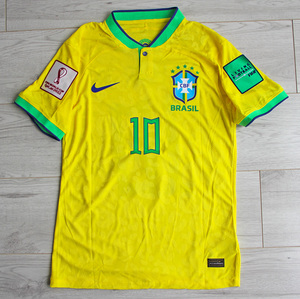 Koszulka piłkarska BRAZYLIA Home Vapor Match 2022/23 NIKE #10 Neymar Jr