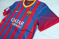 Koszulka piłkarska FC BARCELONA Retro Home 13/14 NIKE #10 Messi