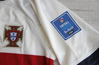Dziecięcy zestaw piłkarski PORTUGALIA Away 2022/23 NIKE (koszulka+spodenki+getry) #7 RONALDO