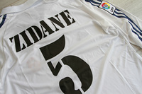 Koszulka piłkarska REAL MADRYT Home long sleeve Retro 01/02 ADIDAS #5 Zidane