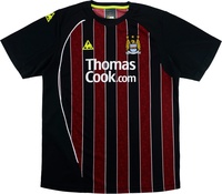 Koszulka piłkarska Manchester City Retro away 08/09 Le coq Spotrif