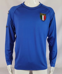 Koszulka piłkarska WŁOCHY Home long sleeve Retro Kappa EURO 2000 #3 Maldini