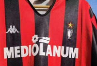 Koszulka piłkarska AC MILAN Home Retro 89/90 KAPPA, #9 Van Basten