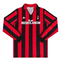 Koszulka piłkarska AC MILAN Home long sleeve Retro 89/90 KAPPA, #9 Van Basten