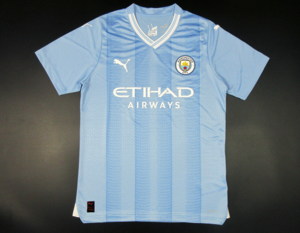 Koszulka piłkarska Manchester City Authentic Home 23/24 Puma #9 Haaland