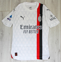 Koszulka piłkarska AC MILAN Authentic away 23/24 Puma #10 RAFA LEAO