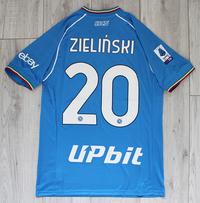 Koszulka piłkarska SSC NAPOLI 23/24 home Match EA7 #20 Zieliński