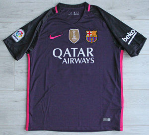 Koszulka piłkarska FC Barcelona Retro away 16/17 Nike #10 Messi