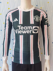 Koszulka piłkarska Manchester United Adidas Authentic 2023/24 away long sleeve #7 Mount