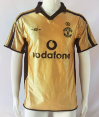 Koszulka piłkarska MANCHESTER UNITED Retro 3rd 01-02 UMBRO #7 BECKHAM