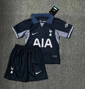 Dziecięcy zestaw piłkarski Tottenham Hotspur away 23/24 Nike (koszulka+spodenki)