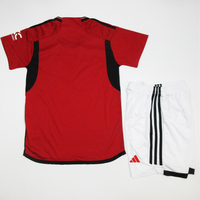 Dziecięcy zestaw piłkarski MANCHESTER UNITED home 23/24 Adidas (koszulka+spodenki) #17 Garnacho