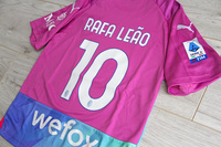 Dziecięcy zestaw piłkarski AC MILAN 3rd 23/24 PUMA (koszulka+spodenki+getry) #10 Rafa Leao