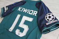Dziecięcy zestaw piłkarski ARSENAL LONDYN 3rd 23/24 ADIDAS (koszulka+spodenki+getry) #15 Kiwior