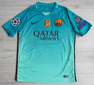 Koszulka piłkarska FC Barcelona retro 3rd 2016/17 Nike #10 Messi