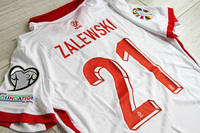 Koszulka Reprezentacji Polski Nike 2024 Home Stadium #9 Lewandowski