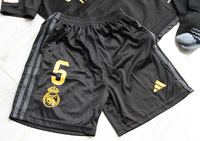 Dziecięcy zestaw piłkarski REAL MADRYT 3rd 23/24 ADIDAS (koszulka+spodenki+getry) #8 Kroos