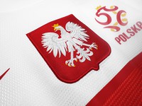Koszulka piłkarska POLSKA home Retro Nike EURO 2012 #9 Lewndowski