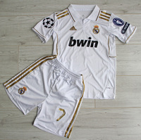 Dziecięcy zestaw piłkarski REAL MADRYT home RETRO 11/12 ADIDAS (koszulka+spodenki) #7 Ronaldo