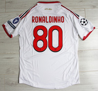 Koszulka piłkarska AC MILAN Retro Away 2009/10 Adidas #80 Ronaldinho