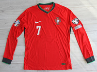 Koszulka piłkarska Portugalia NIKE 23/24 Vapor Match home long sleeve #7 Ronaldo