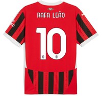 Koszulka piłkarska AC MILAN home Puma 2024/25 #10 Rafa Leao