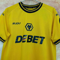 Koszulka piłkarska Wolves Home 24/25 Sudu #10 Cunha