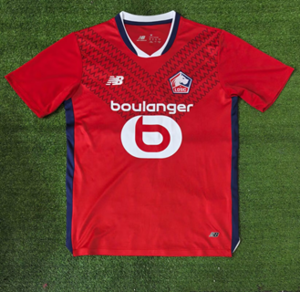 Koszulka piłkarska Lille Home 24/25 New Balance #9 David