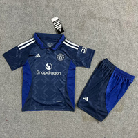Dziecięcy zestaw piłkarski MANCHESTER UNITED ADIDAS away 24/25 (koszulka+spodenki) #10 Rashford