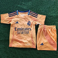 Dziecięcy zestaw piłkarski REAL MADRYT away 24/25 ADIDAS (koszulka+spodenki) #5 Bellingham