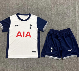 Dziecięcy zestaw piłkarski Tottenham Hotspur home 24/25 Nike (koszulka+spodenki)