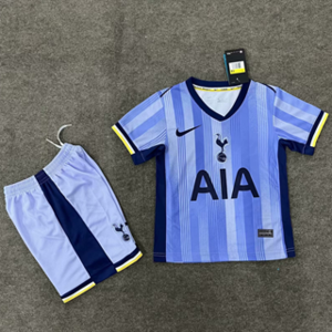 Dziecięcy zestaw piłkarski Tottenham Hotspur away 24/25 Nike (koszulka+spodenki)