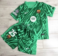 Dziecięcy zestaw bramkarski FC BARCELONA 24/25 NIKE (koszulka+spodenki) #25 Szczęsny
